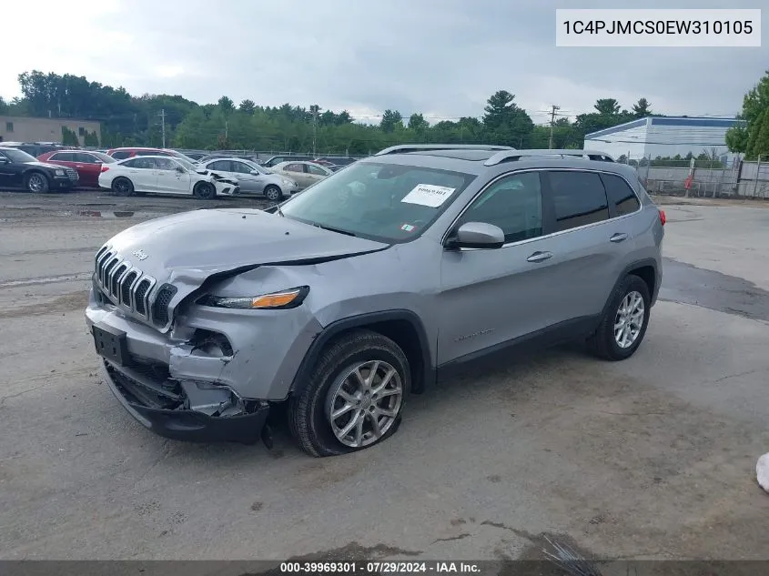 2014 Jeep Cherokee Latitude VIN: 1C4PJMCS0EW310105 Lot: 39969301