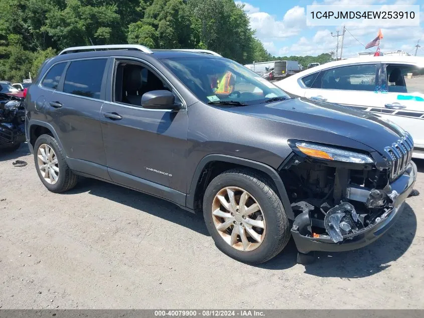 2014 Jeep Cherokee Limited VIN: 1C4PJMDS4EW253910 Lot: 40079900