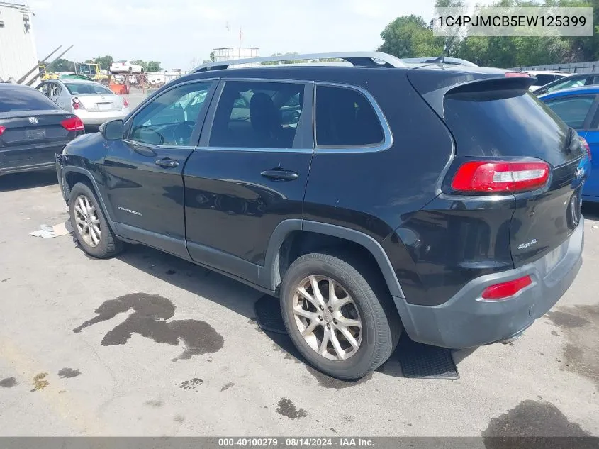 2014 Jeep Cherokee Latitude VIN: 1C4PJMCB5EW125399 Lot: 40100279