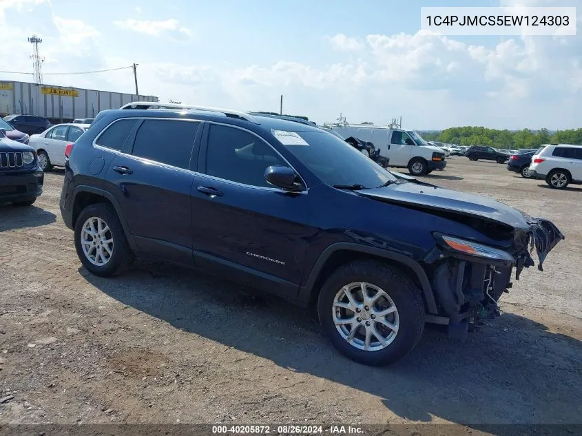 2014 Jeep Cherokee Latitude VIN: 1C4PJMCS5EW124303 Lot: 40205872