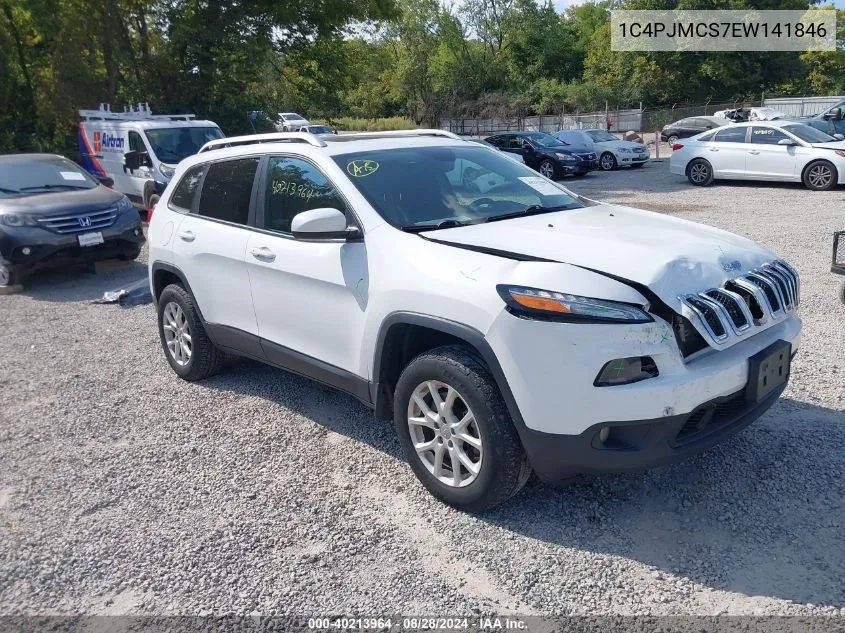 2014 Jeep Cherokee Latitude VIN: 1C4PJMCS7EW141846 Lot: 40213964