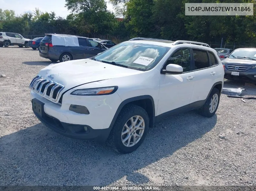 2014 Jeep Cherokee Latitude VIN: 1C4PJMCS7EW141846 Lot: 40213964