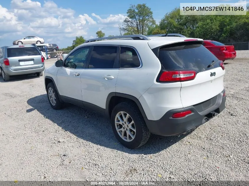 2014 Jeep Cherokee Latitude VIN: 1C4PJMCS7EW141846 Lot: 40213964