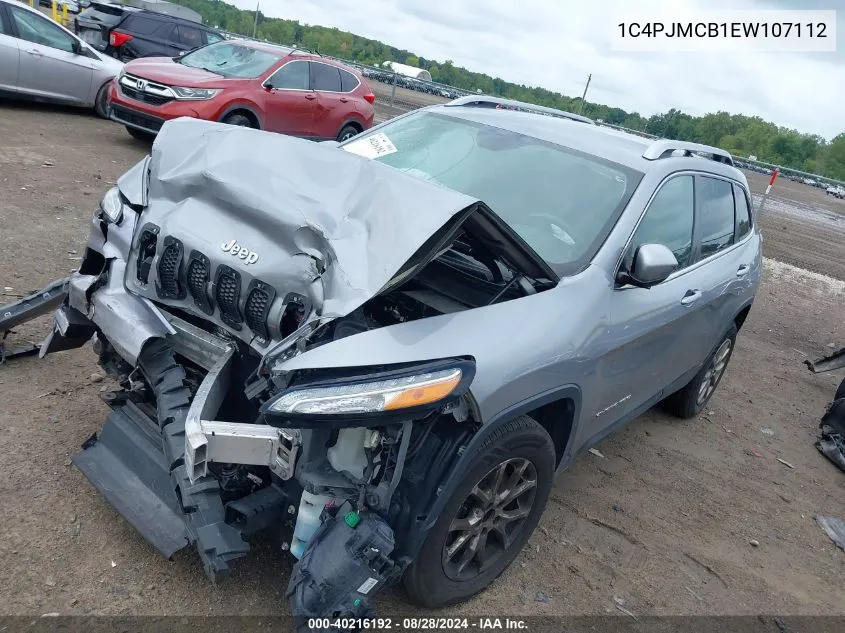 2014 Jeep Cherokee Latitude VIN: 1C4PJMCB1EW107112 Lot: 40216192