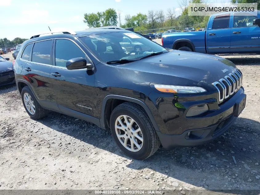 2014 Jeep Cherokee Latitude VIN: 1C4PJMCS4EW265363 Lot: 40239108