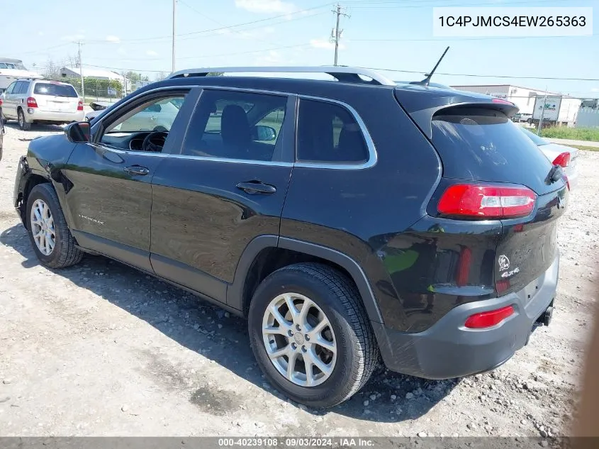 2014 Jeep Cherokee Latitude VIN: 1C4PJMCS4EW265363 Lot: 40239108