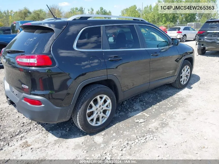 2014 Jeep Cherokee Latitude VIN: 1C4PJMCS4EW265363 Lot: 40239108