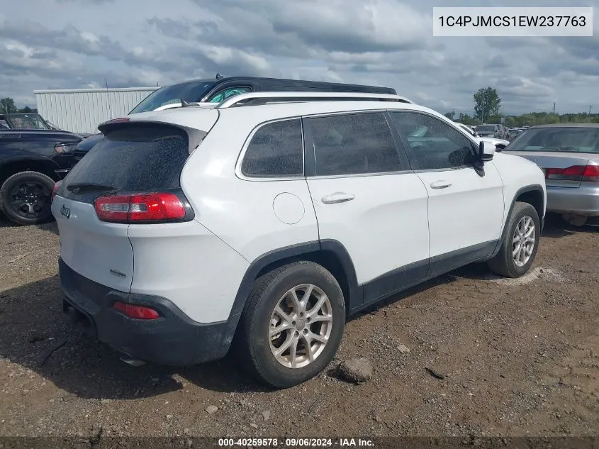 2014 Jeep Cherokee Latitude VIN: 1C4PJMCS1EW237763 Lot: 40259578