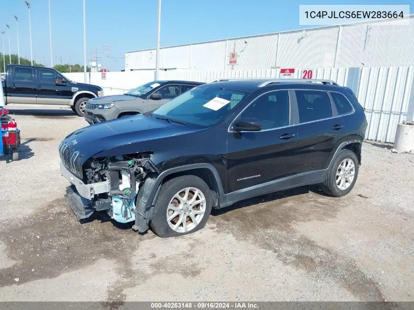 1C4PJLCS6EW283664 2014 Jeep Cherokee Latitude Fw Latitude