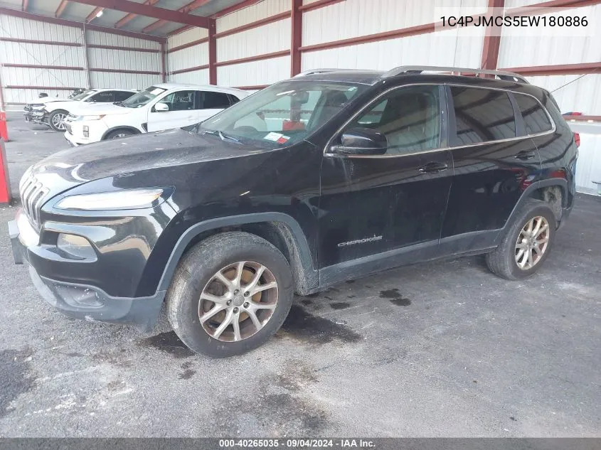 2014 Jeep Cherokee Latitude VIN: 1C4PJMCS5EW180886 Lot: 40265035