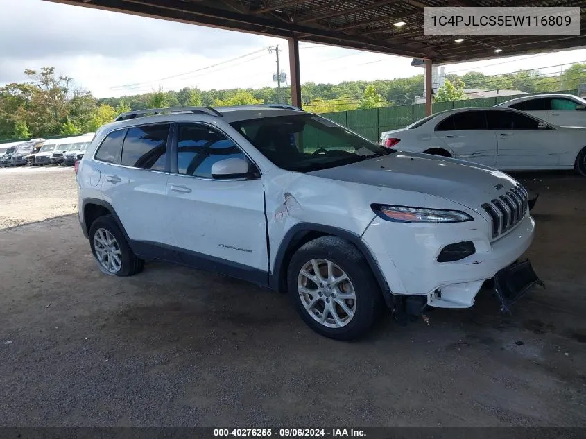 1C4PJLCS5EW116809 2014 Jeep Cherokee Latitude