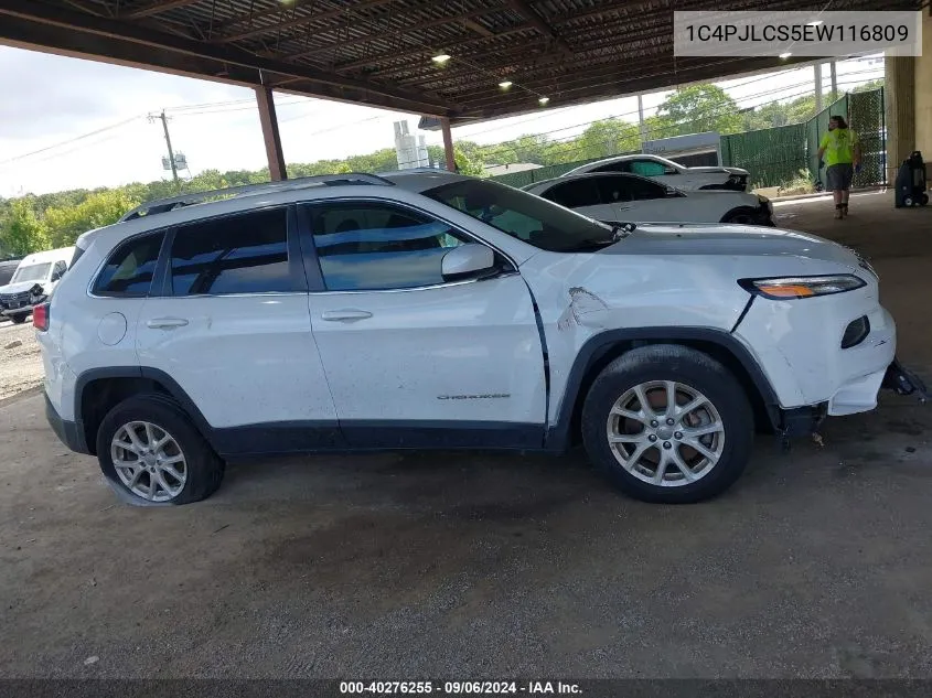 1C4PJLCS5EW116809 2014 Jeep Cherokee Latitude