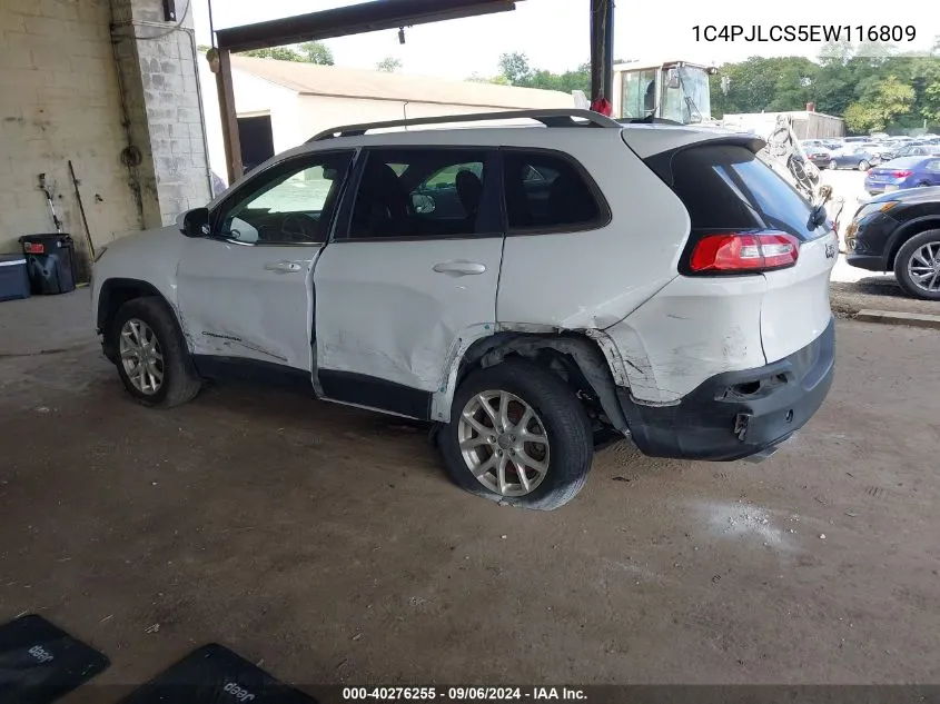 1C4PJLCS5EW116809 2014 Jeep Cherokee Latitude