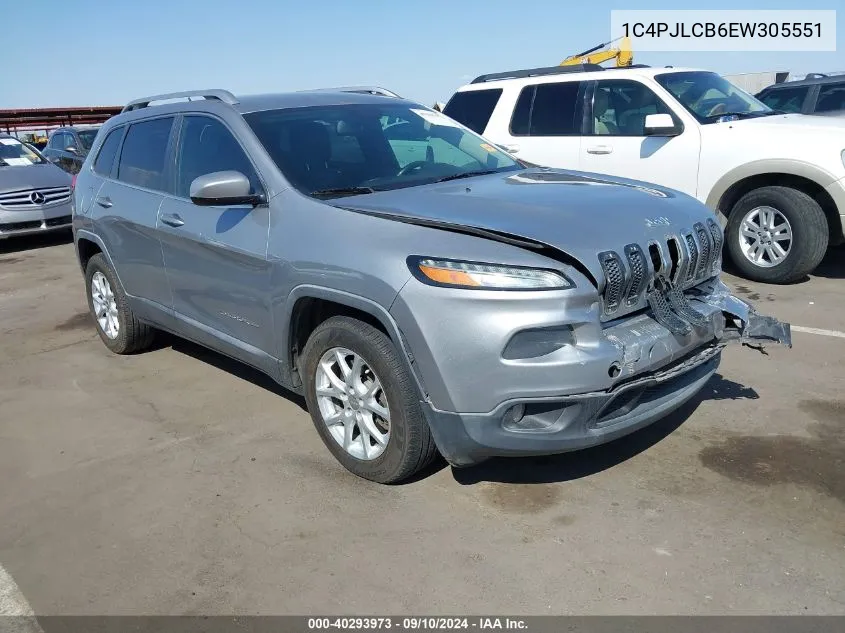 1C4PJLCB6EW305551 2014 Jeep Cherokee Latitude