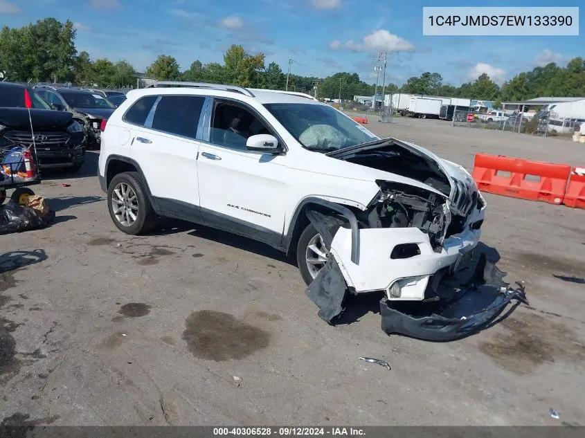 2014 Jeep Cherokee Limited VIN: 1C4PJMDS7EW133390 Lot: 40306528