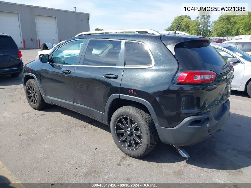 2014 Jeep Cherokee Latitude VIN: 1C4PJMCS5EW321388 Lot: 40317426