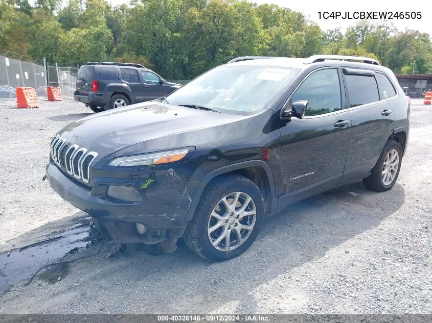 2014 Jeep Cherokee Latitude VIN: 1C4PJLCBXEW246505 Lot: 40326146