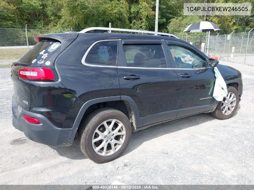 2014 Jeep Cherokee Latitude VIN: 1C4PJLCBXEW246505 Lot: 40326146