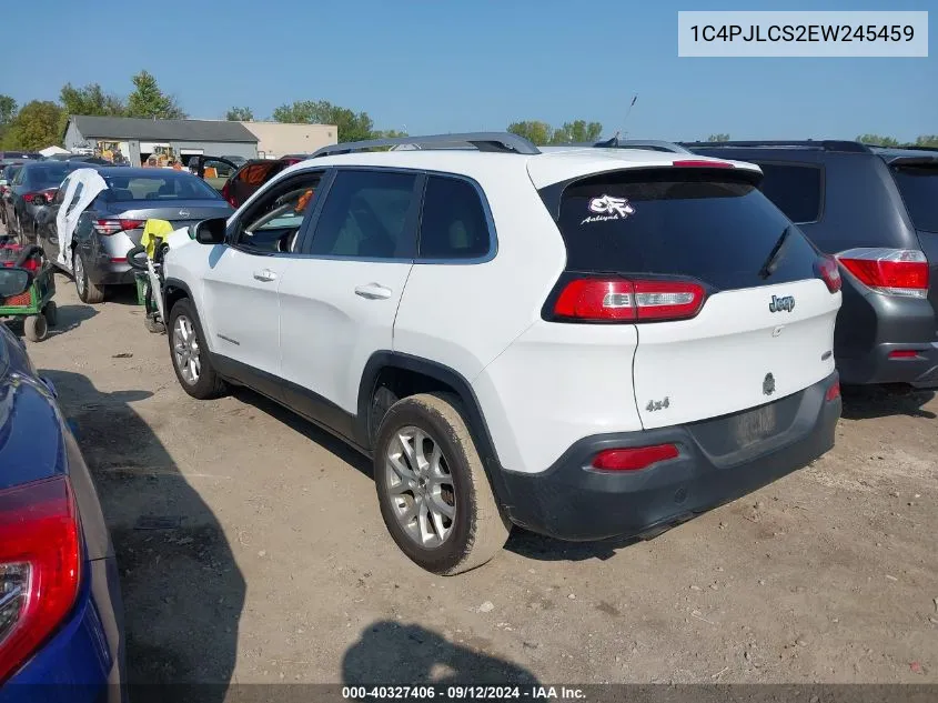 1C4PJLCS2EW245459 2014 Jeep Cherokee Latitude