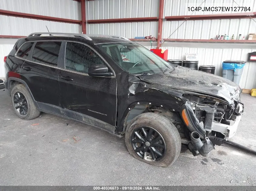 2014 Jeep Cherokee Latitude VIN: 1C4PJMCS7EW127784 Lot: 40336673