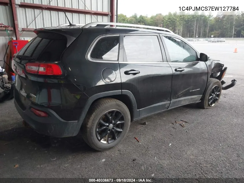 2014 Jeep Cherokee Latitude VIN: 1C4PJMCS7EW127784 Lot: 40336673