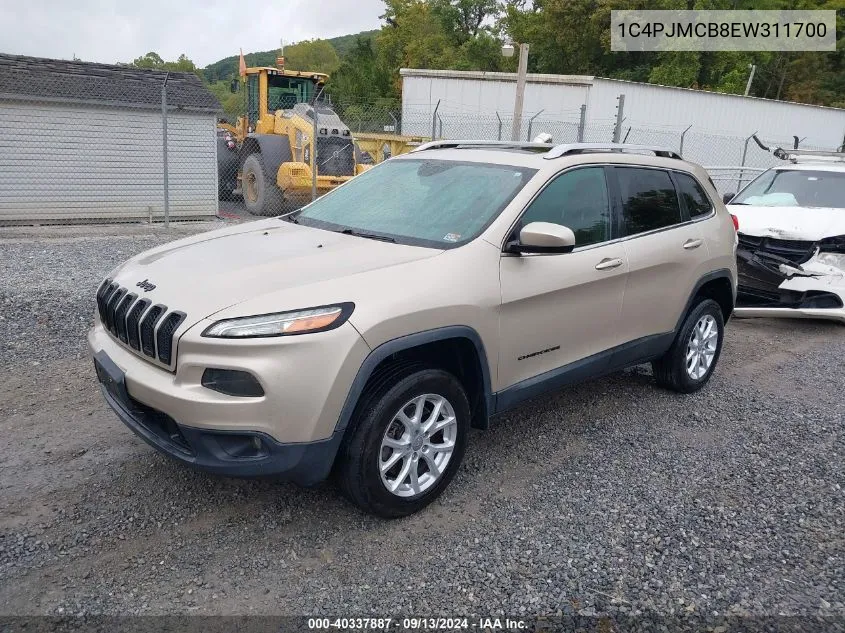 2014 Jeep Cherokee Latitude VIN: 1C4PJMCB8EW311700 Lot: 40337887