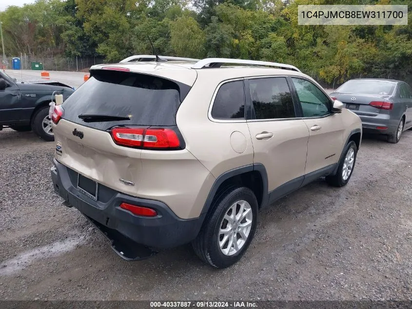 2014 Jeep Cherokee Latitude VIN: 1C4PJMCB8EW311700 Lot: 40337887