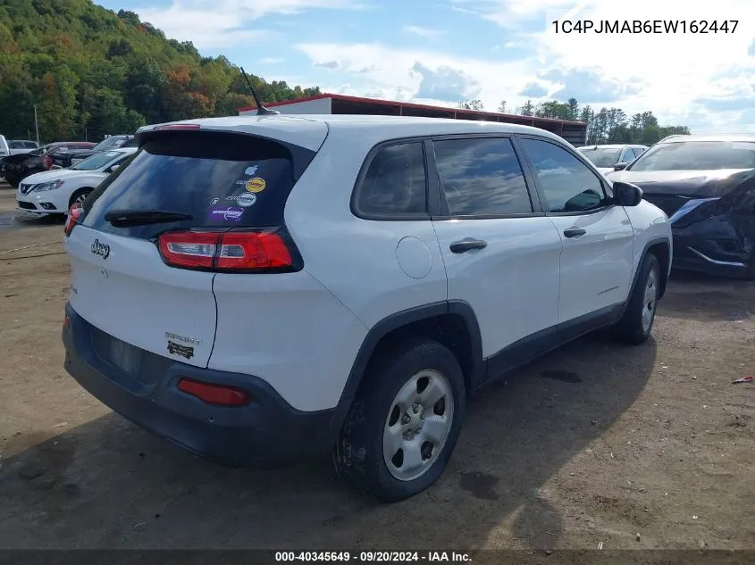 1C4PJMAB6EW162447 2014 Jeep Cherokee Sport