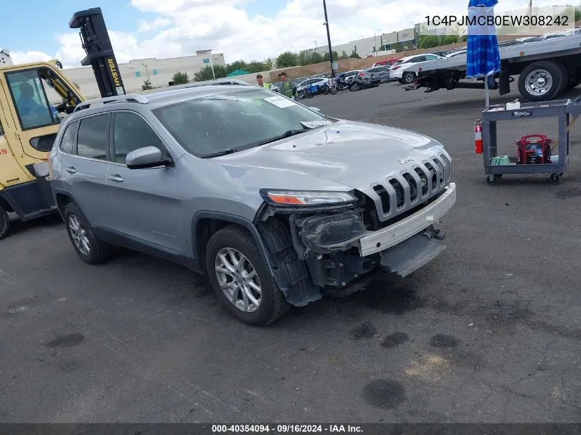 2014 Jeep Cherokee Latitude VIN: 1C4PJMCB0EW308242 Lot: 40354094