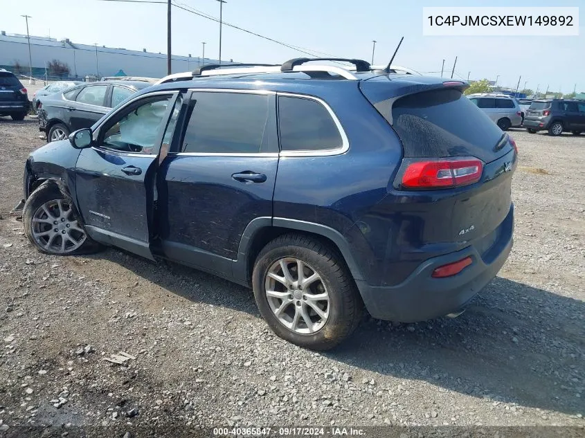 2014 Jeep Cherokee Latitude VIN: 1C4PJMCSXEW149892 Lot: 40365847