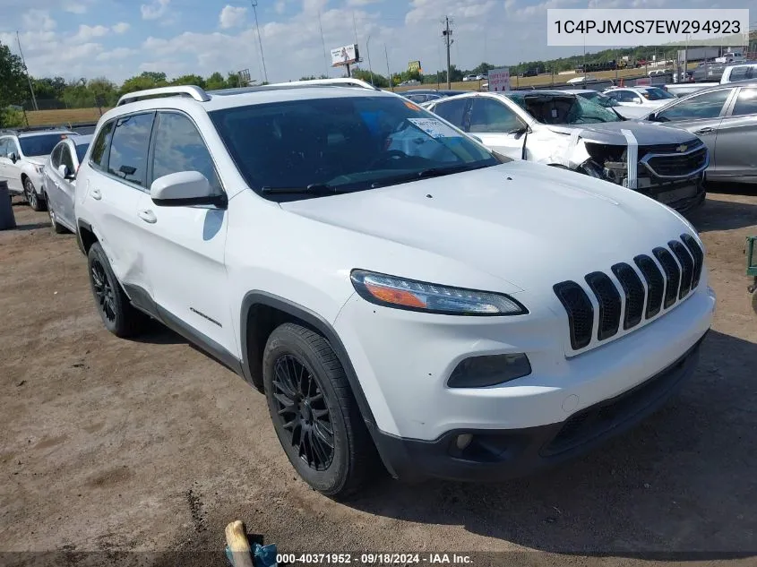 2014 Jeep Cherokee Latitude VIN: 1C4PJMCS7EW294923 Lot: 40371952