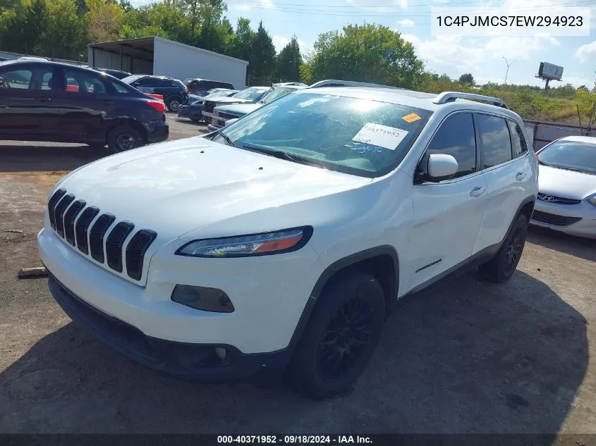 2014 Jeep Cherokee Latitude VIN: 1C4PJMCS7EW294923 Lot: 40371952