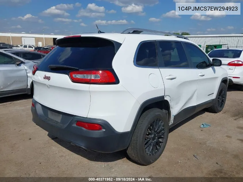 2014 Jeep Cherokee Latitude VIN: 1C4PJMCS7EW294923 Lot: 40371952