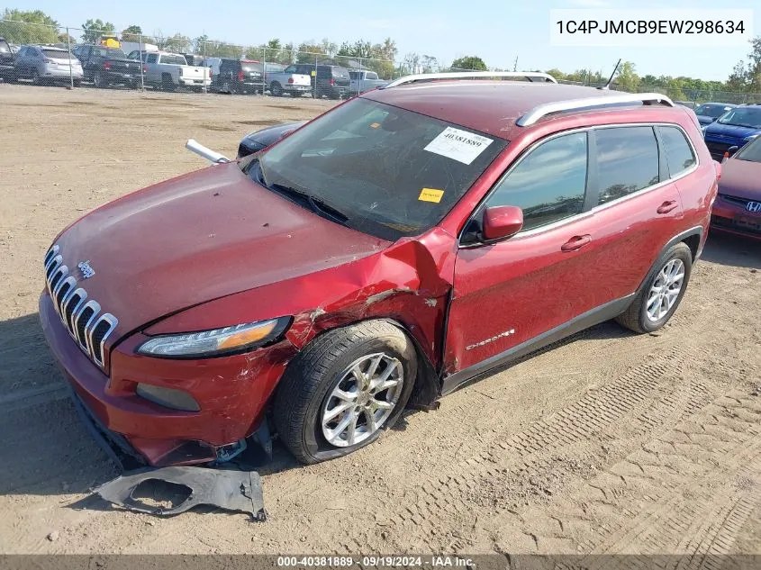 2014 Jeep Cherokee Latitude VIN: 1C4PJMCB9EW298634 Lot: 40381889