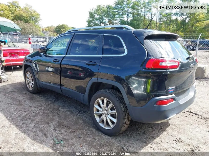 1C4PJMDSXEW183698 2014 Jeep Cherokee Limited