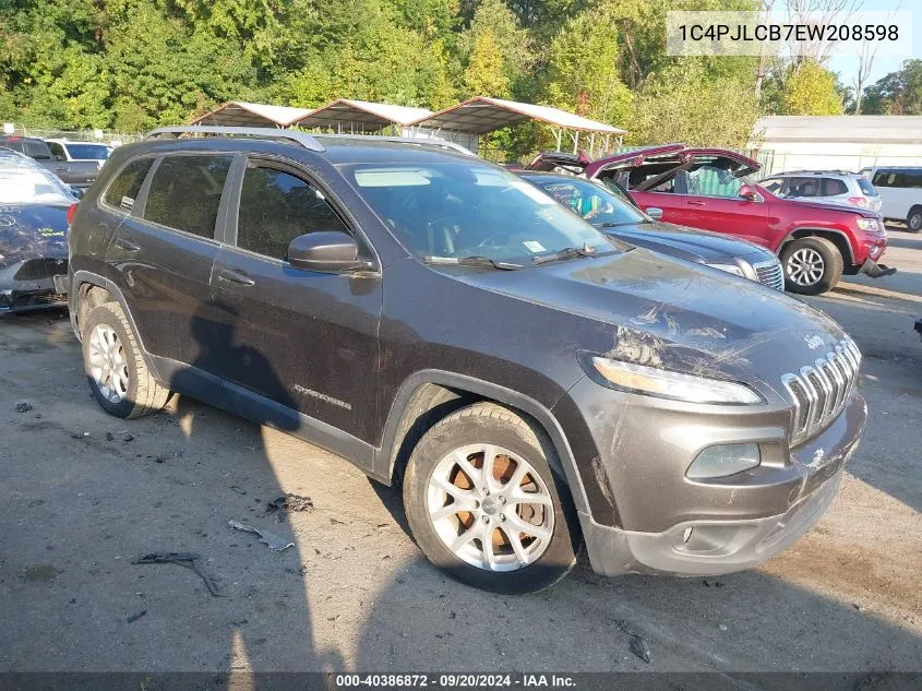 1C4PJLCB7EW208598 2014 Jeep Cherokee Latitude