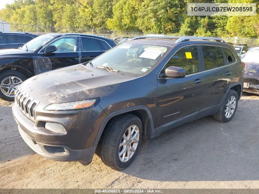 1C4PJLCB7EW208598 2014 Jeep Cherokee Latitude