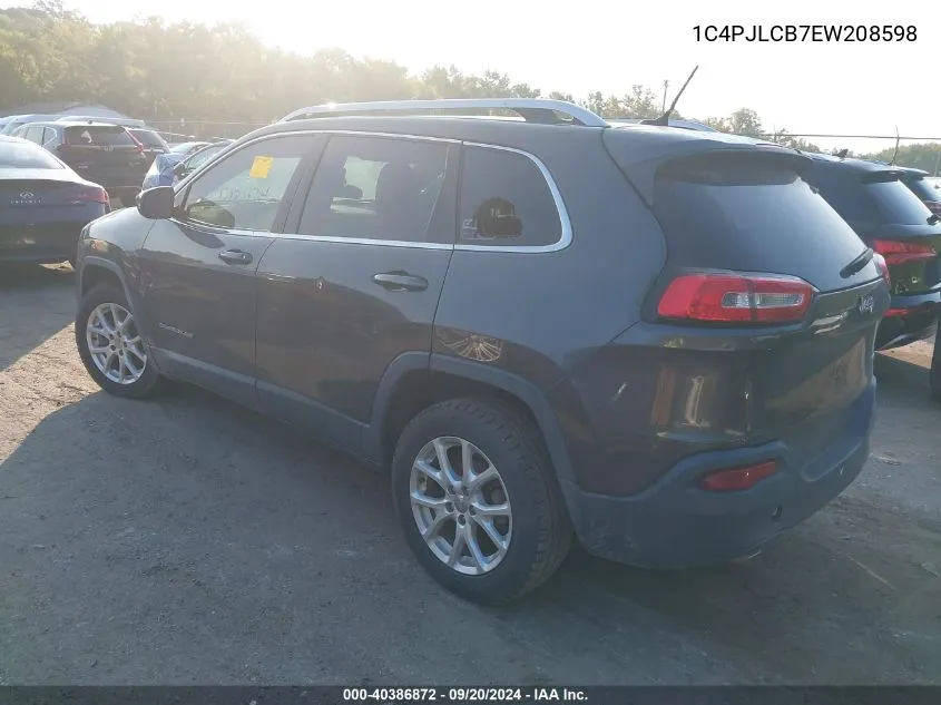 1C4PJLCB7EW208598 2014 Jeep Cherokee Latitude