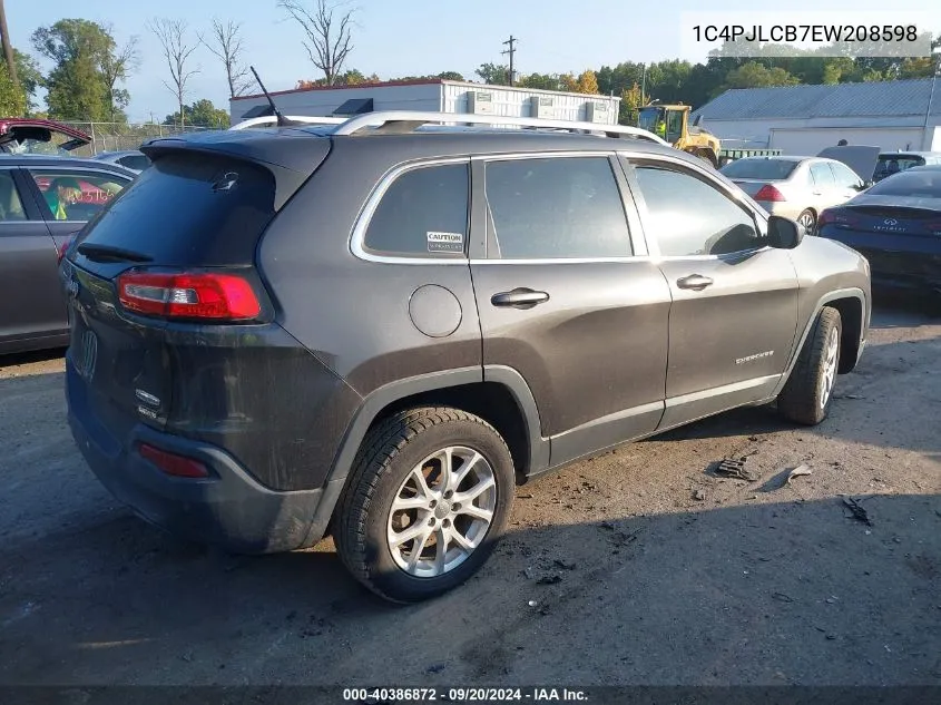 2014 Jeep Cherokee Latitude VIN: 1C4PJLCB7EW208598 Lot: 40386872