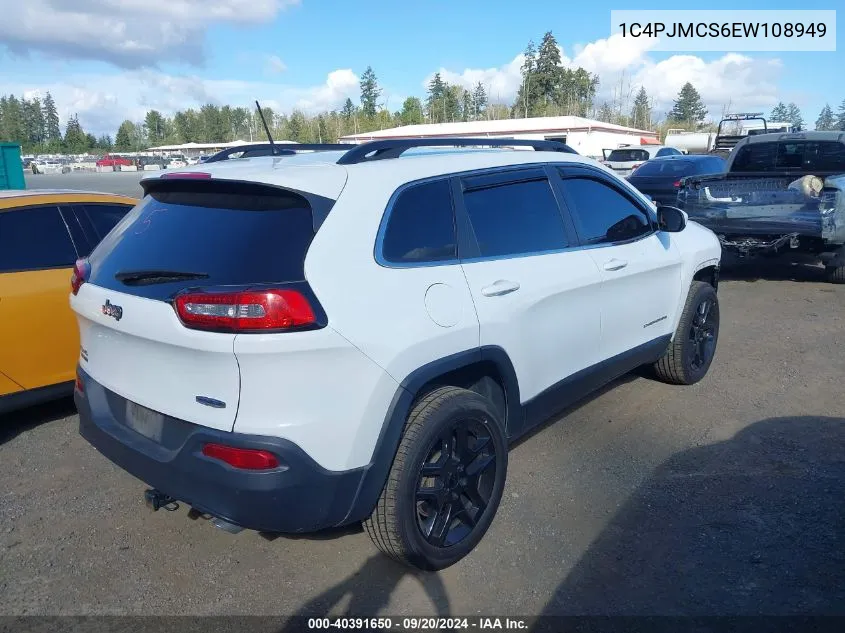 2014 Jeep Cherokee Latitude VIN: 1C4PJMCS6EW108949 Lot: 40391650