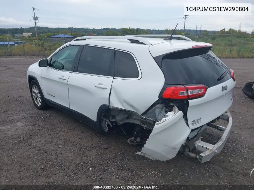 2014 Jeep Cherokee Latitude VIN: 1C4PJMCS1EW290804 Lot: 40392783