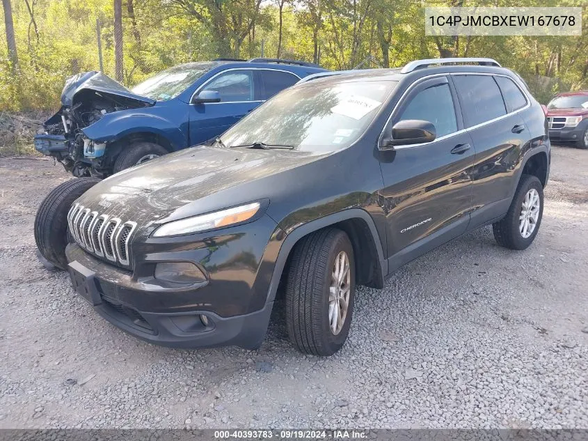 1C4PJMCBXEW167678 2014 Jeep Cherokee Latitude