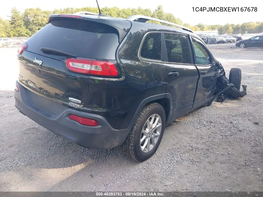 1C4PJMCBXEW167678 2014 Jeep Cherokee Latitude