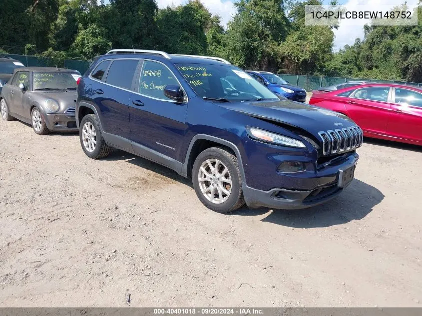 1C4PJLCB8EW148752 2014 Jeep Cherokee Latitude