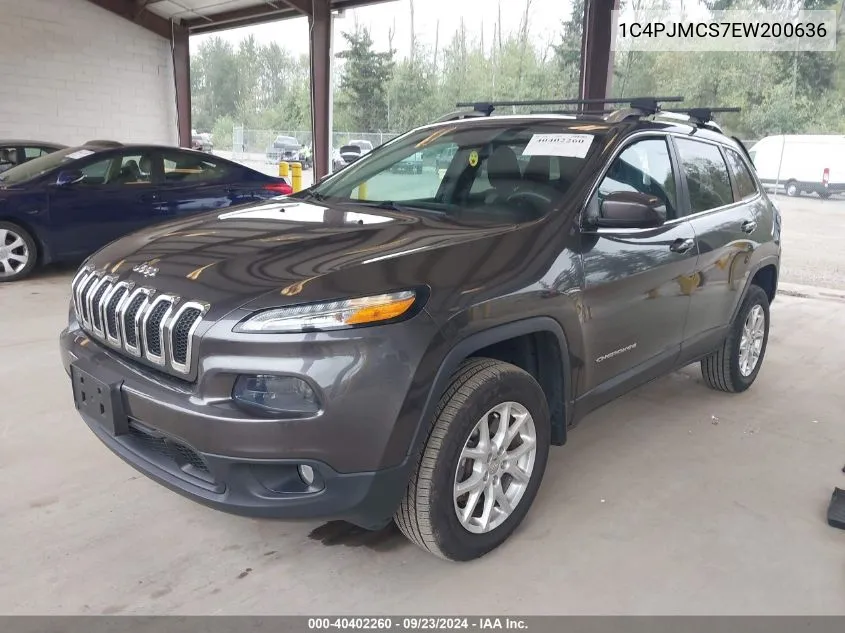 2014 Jeep Cherokee Latitude VIN: 1C4PJMCS7EW200636 Lot: 40402260