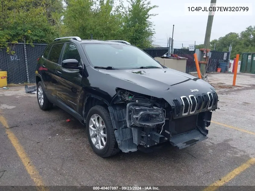 1C4PJLCB7EW320799 2014 Jeep Cherokee Latitude