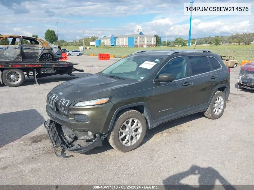 2014 Jeep Cherokee Latitude VIN: 1C4PJMCS8EW214576 Lot: 40417310