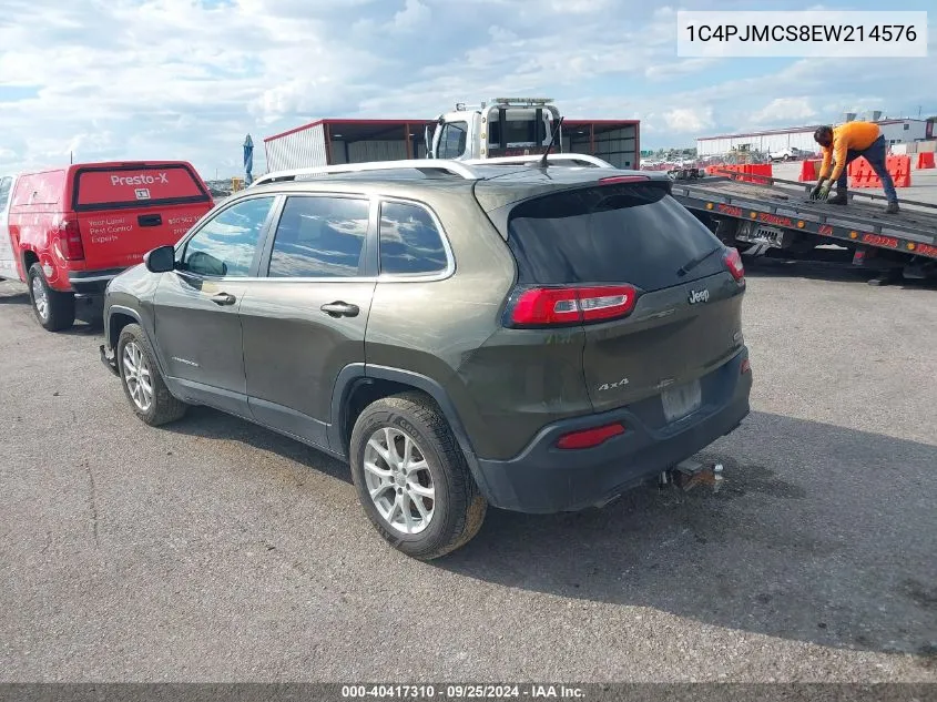 2014 Jeep Cherokee Latitude VIN: 1C4PJMCS8EW214576 Lot: 40417310