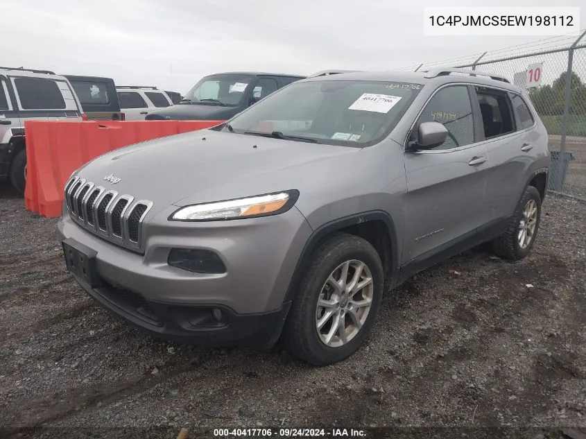 2014 Jeep Cherokee Latitude VIN: 1C4PJMCS5EW198112 Lot: 40417706