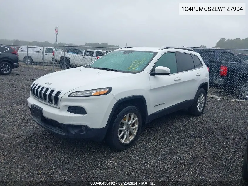 2014 Jeep Cherokee Latitude VIN: 1C4PJMCS2EW127904 Lot: 40436102